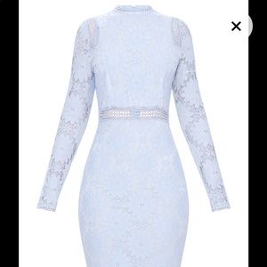 Pretty little thing nude/pastel pink dress